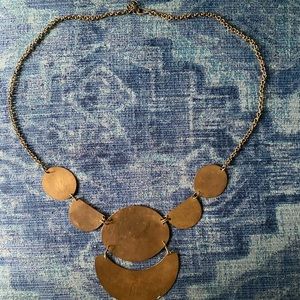 Noonday collection gold metal necklace
